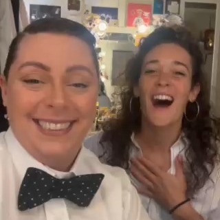 🎭 Special delivery from Broadway! @allison.guinn and @gerianne.perez of @mincemeatbway have a message for @bklynchildrenstheatre's…
